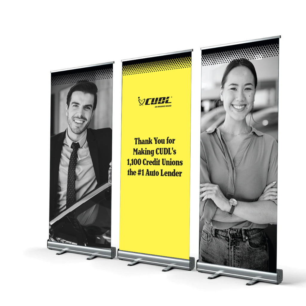 CUDL - 3 Piece Retractable Banner Set