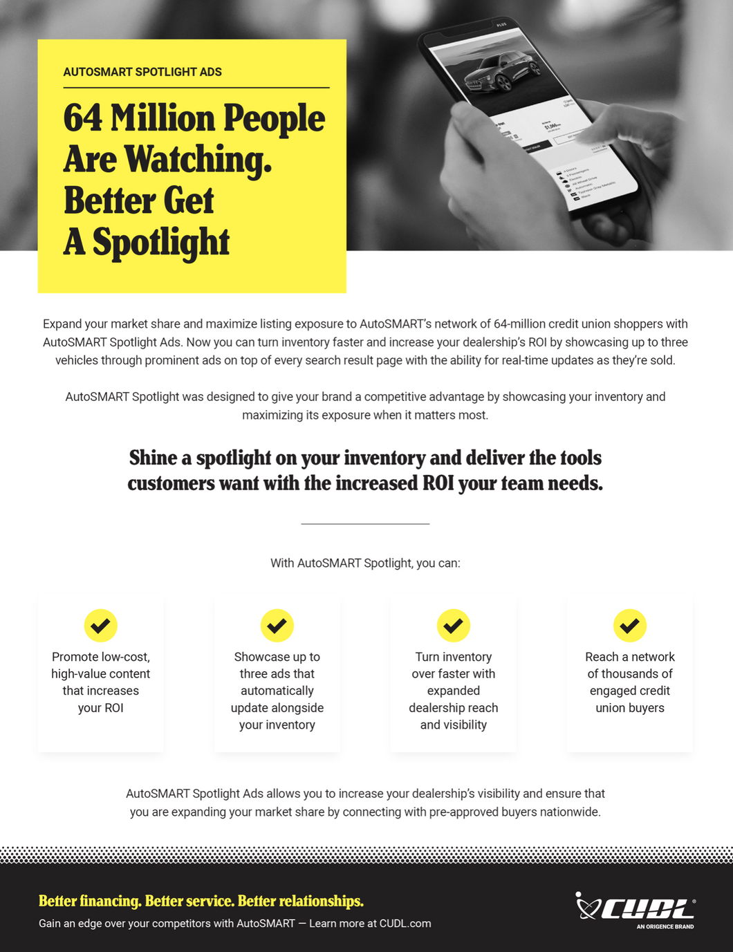 AutoSMART Spotlight Ads | Product Sheet