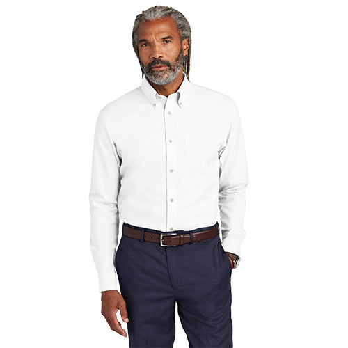 BB18000 Brooks Brothers® Wrinkle-Free Stretch Pinpoint Shirt - Strategic Council
