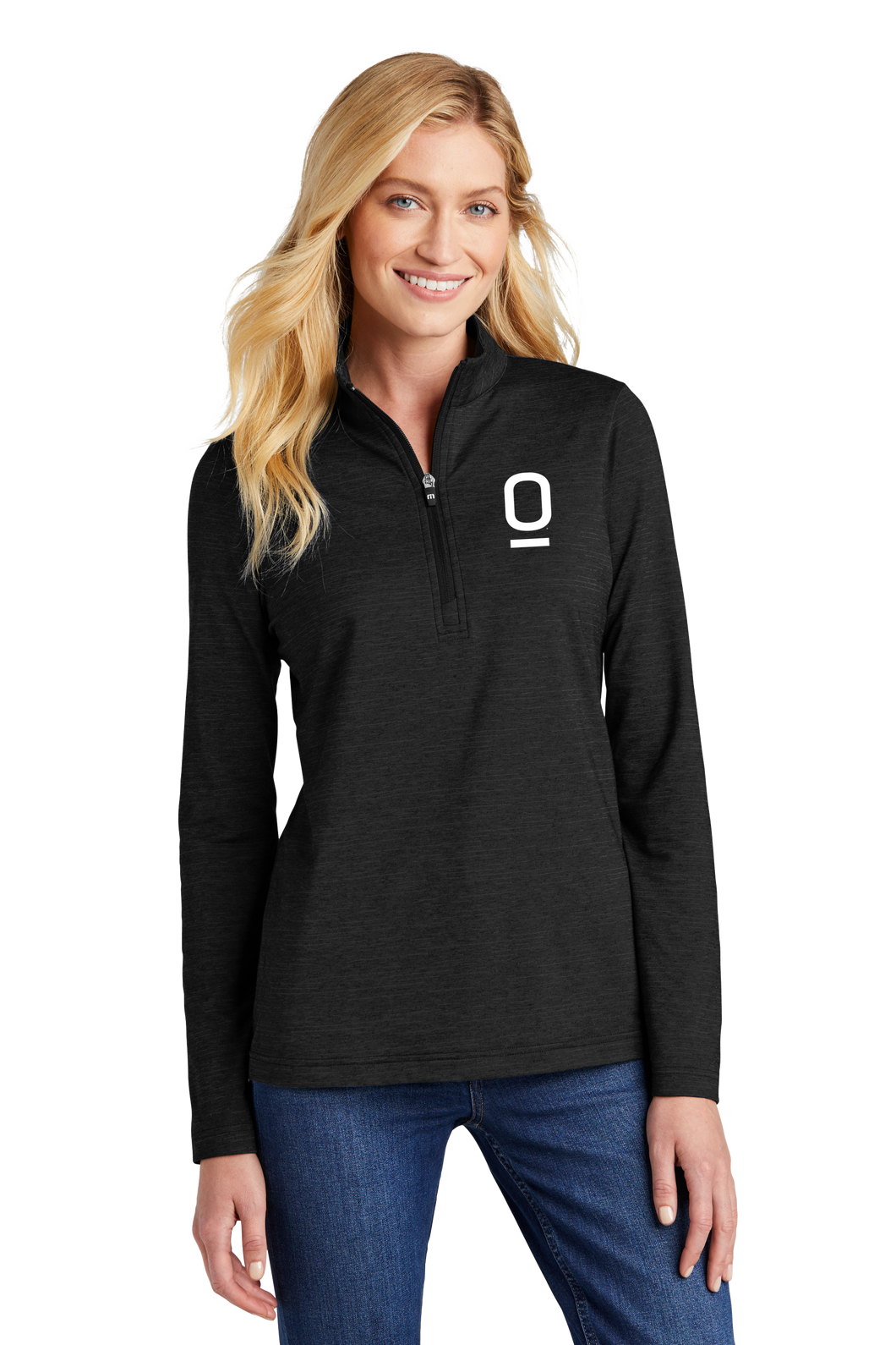 Origence Travis Mathew Ladies 1/4 Zip Pullover - Black