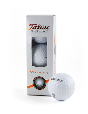 Origence - Titleist Velocity Golf Balls